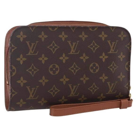 LOUIS VUITTON Monogram Orsay Clutch Bag